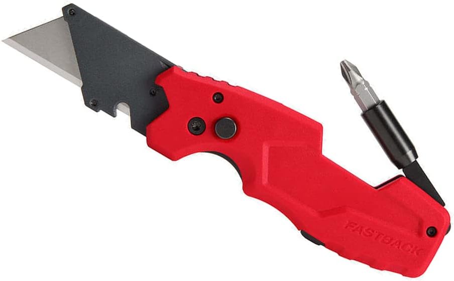 Milwaukee Fastback Folding Knife 6in1 Multi Tool for Professionals 1 48-22-1505 Compatible Milwaukee Fastback 6in1 Folding Utility Knife