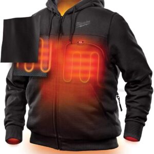 Milwaukee M12 Heated Work Hoodie – Cordless, Rechargeable, Lightweight Layer for Cold Jobsites