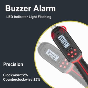 Professional HVAC Torque Wrench 2.2-44.2 ft.lb Open End Precision Tool