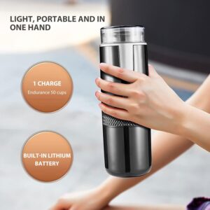 Compact Portable Espresso Maker for K-Cup & Ground Coffee – Outdoor Travel Brewing Anywhere