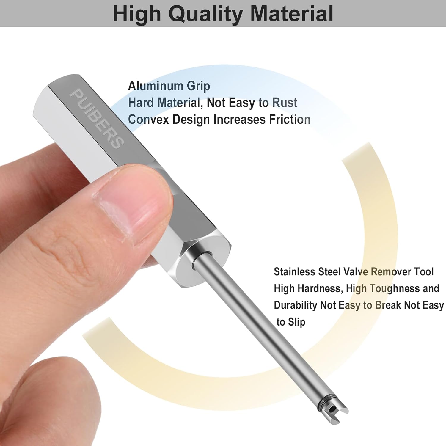 Valve Core Removal Tool Kit for Car and Bike Tire Repair Pro 6 Valve Core Removal Tool Kit for Car and Bike Tire Repair Pro - Image 6