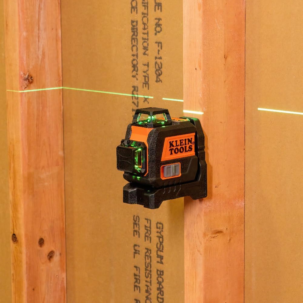 Klein Tools Green 360° Self-Leveling Laser Level, Magnetic Mount, Rechargeable 9 Klein Tools Green 360° Self-Leveling Laser Level, Magnetic Mount, Rechargeable - Image 9