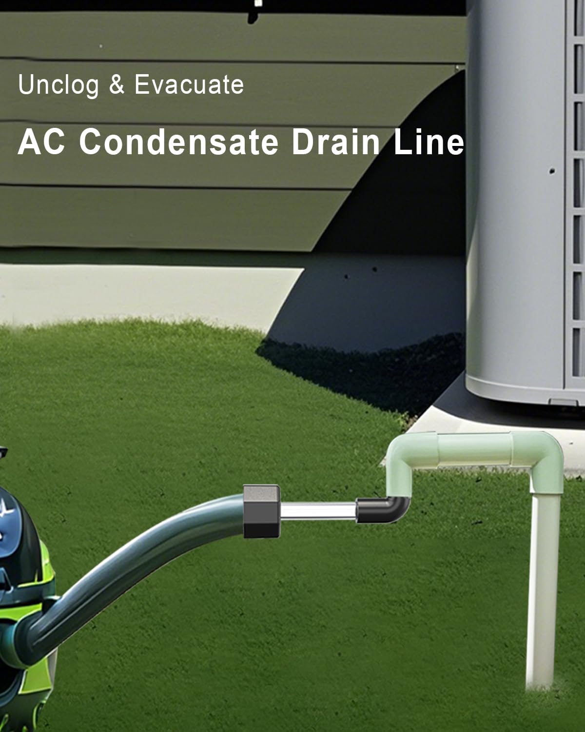 Ultimate AC Drain Line Cleaner Tool | HVAC PVC Clog Remover Kit 2 Ultimate AC Drain Line Cleaner Tool | HVAC PVC Clog Remover Kit - Image 2