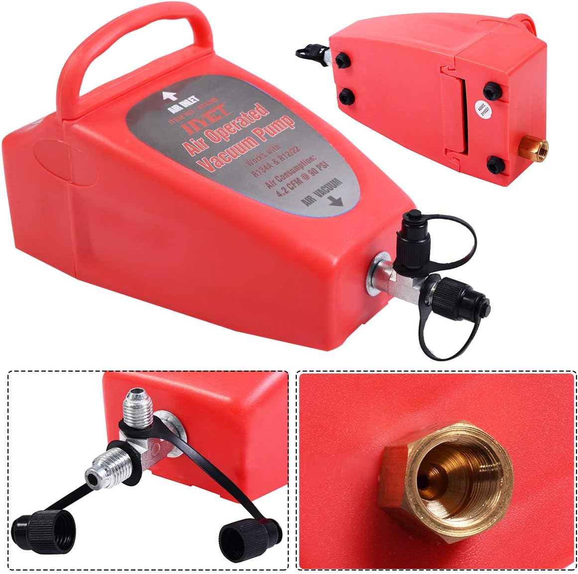 Auto AC Vacuum Pump for Professional HVAC System Maintenance 6 Auto AC Vacuum Pump for Professional HVAC System Maintenance - Image 6