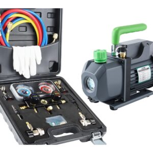 hvac tools vacuum guage pump