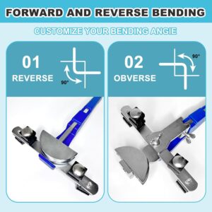 Professional Tube Bender Kit: Multi-Metal 1/4″-7/8″ Pipe Bending Tool for HVAC & Auto Repair