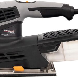 Steel Force 2.5Amp 6000-12000 OPM Professional Sheet Sander with Large Base & Variable Speed