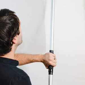 Professional Drywall Sander with Vacuum Dust Free Pole System