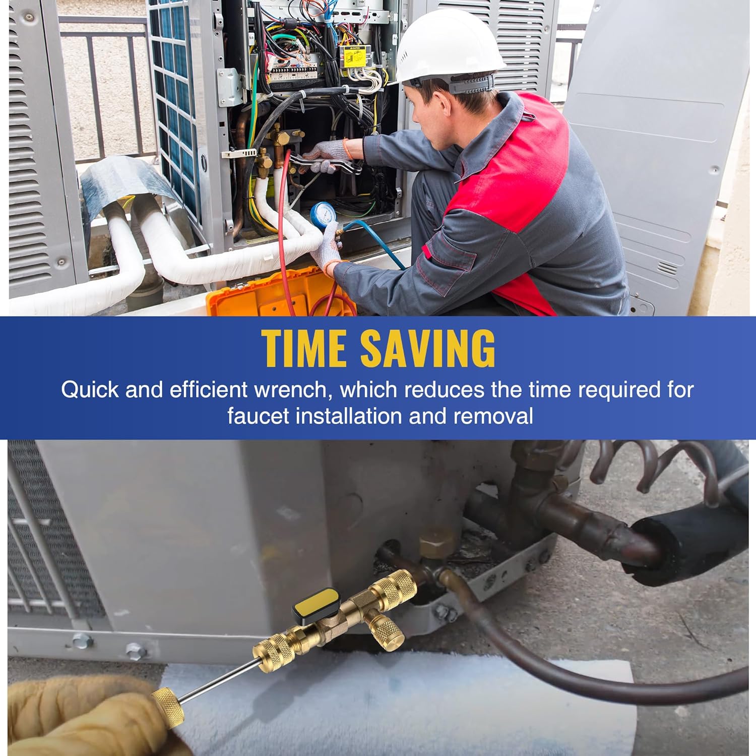 HVAC Valve Core Tool Kit with 20 Cores for R410a R32 R22 Service 7 HVAC Valve Core Tool Kit with 20 Cores for R410a R32 R22 Service - Image 7