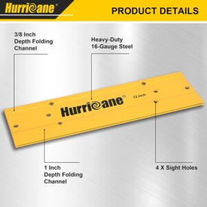 HURRICANE 12″ Metal Bender Folding Tool | HVAC Duct Forming Hand Tool