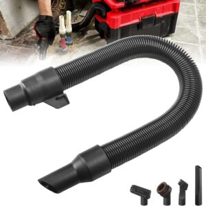 14-37-0105 18v/28v Wet/Dry Vac Hose Assembly for Milwaukee M18 Vacuum 0880-20 0970-20 w/Attachments Adapter Kit (Internal Storage)