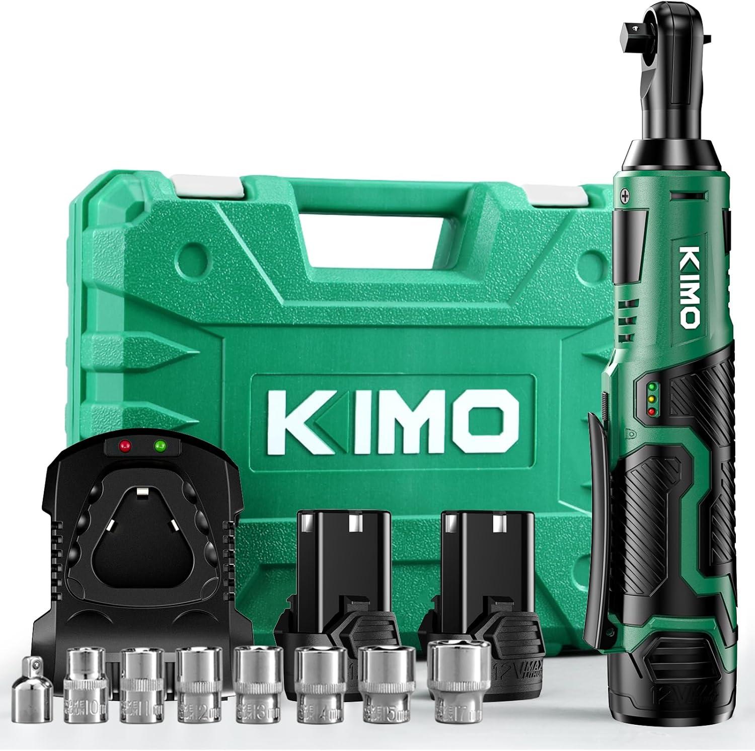 Why We Love the KIMO Cordless Ratchet Wrench Set for Tight Spaces
