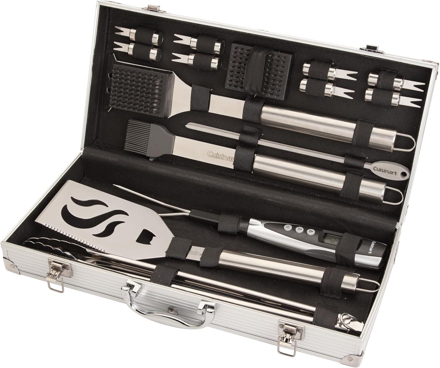 Why We Love the Cuisinart 20-Piece Deluxe Grill Set 1 Why We Love the Cuisinart 20-Piece Deluxe Grill Set