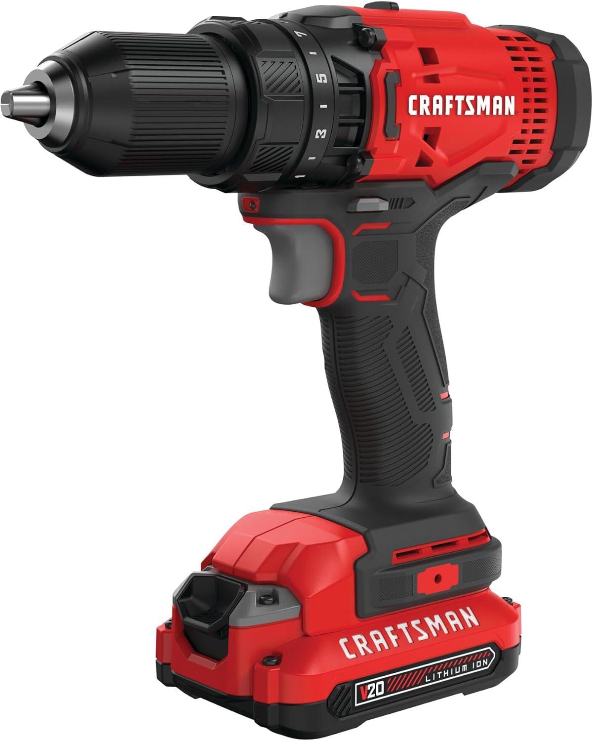 Our Review of the CRAFTSMAN V20 Cordless Drill/Driver Kit 1 Our Review of the CRAFTSMAN V20 Cordless Drill/Driver Kit