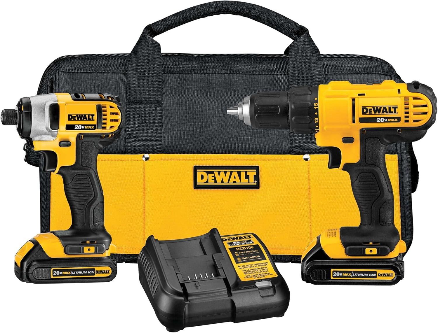 Why We Love the DEWALT 20V MAX Drill and Impact Driver Combo