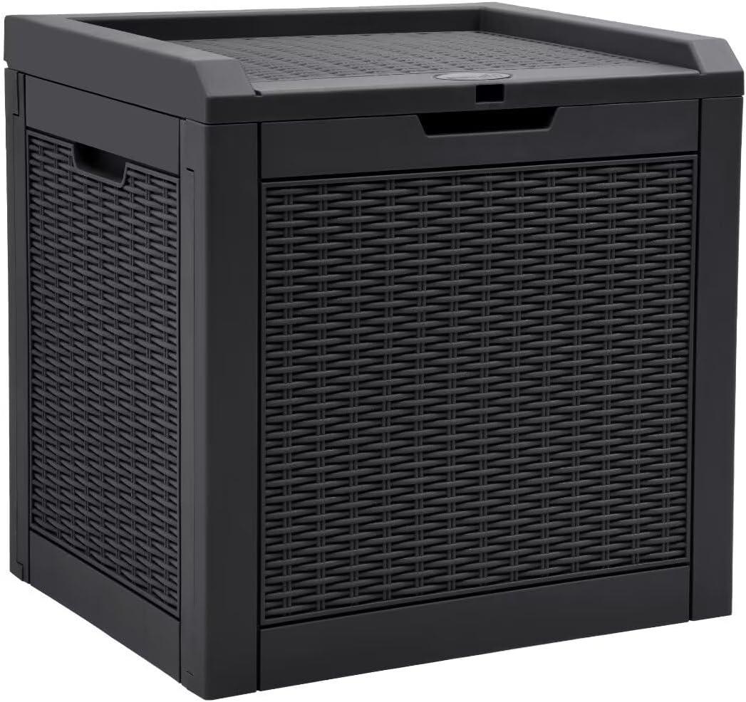 Why We Love the YITAHOME 32 Gallon Rattan Deck Box