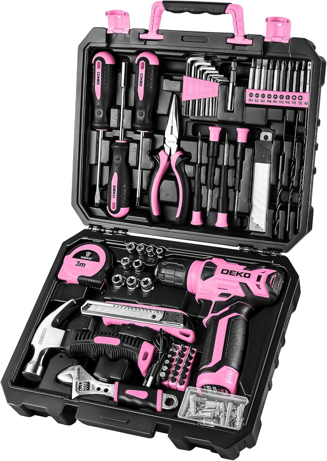 Why We Love the DEKOPRO 8V Pink Cordless Drill Set 1 Why We Love the DEKOPRO 8V Pink Cordless Drill Set