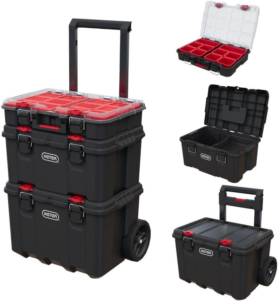 Our Honest Take on the Keter Stack-n-Roll 3-Piece Tool Organizer 1 Our Honest Take on the Keter Stack-n-Roll 3-Piece Tool Organizer