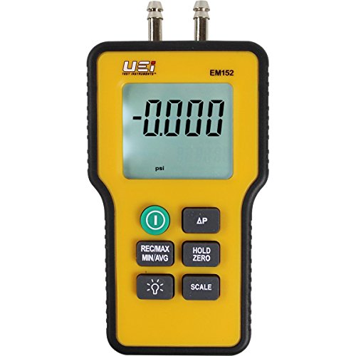 UEi EM152 Digital Manometer - Pro HVAC Pressure Testing Tool 6 UEi EM152 Digital Manometer - Pro HVAC Pressure Testing Tool - Image 6