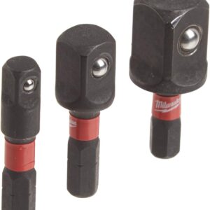 Milwaukee 48-32-5023 Shockwave 3-Piece Impact Socket Adapter Set