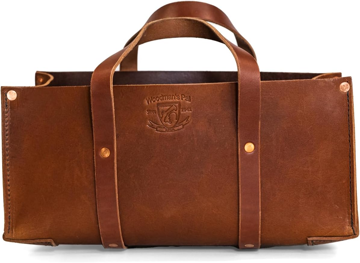 Woodman's Pal Premium Buffalo Leather Tool Bag - Rugged Outdoor Storage Organizer 8 Woodman's Pal Premium Buffalo Leather Tool Bag - Rugged Outdoor Storage Organizer - Image 8