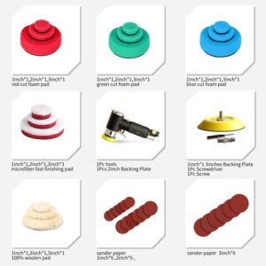 Pro Air Random Orbital Sander Kit: Auto Body & Metal Polishing Tool with Pads