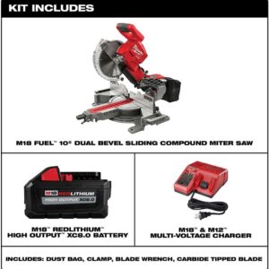 Milwaukee M18 FUEL 18V Brushless 10in Sliding Compound Miter Saw w/ Battery