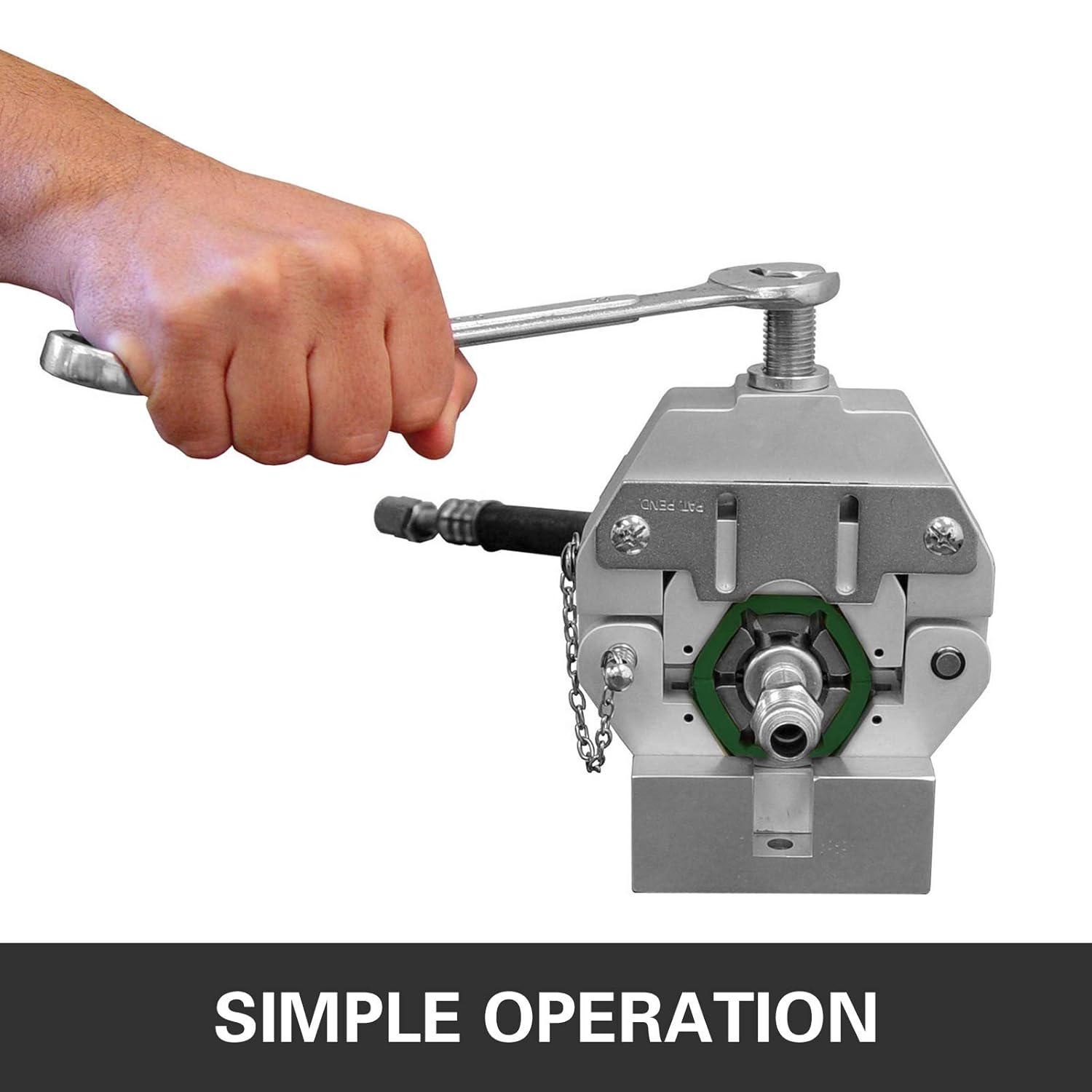 Professional Manual AC Hose Crimper Kit 71550 with 4 Dies for HVAC Repair 4 Professional Manual AC Hose Crimper Kit 71550 with 4 Dies for HVAC Repair - Image 4