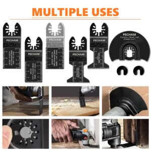 Universal Oscillating Tool Blades 24-Pack: Multi-Material Cutting Set for Power Tools