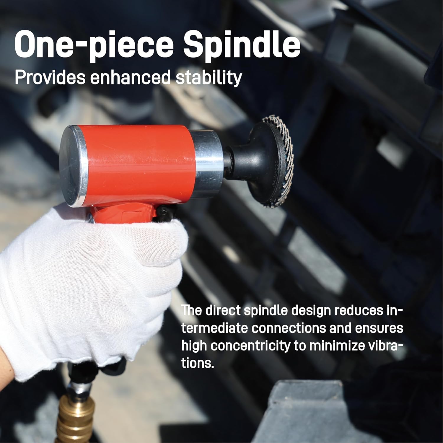 Air Angle Sander Kit 2 inch with 41 Discs for Surface Prep 9 Air Angle Sander Kit 2 inch with 41 Discs for Surface Prep - Image 9