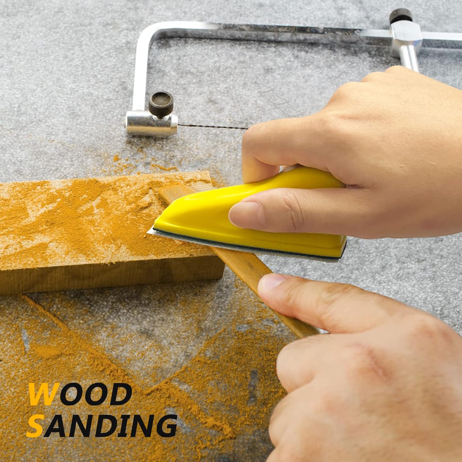 Premium Micro Sander Kit: 80 Sheets Detail Sanding Tools for Wood Crafts & Tight Spaces 6 Premium Micro Sander Kit: 80 Sheets Detail Sanding Tools for Wood Crafts & Tight Spaces - Image 6