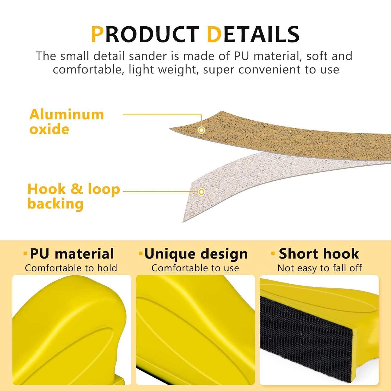 Premium Micro Sander Kit: 80 Sheets Detail Sanding Tools for Wood Crafts & Tight Spaces 2 Premium Micro Sander Kit: 80 Sheets Detail Sanding Tools for Wood Crafts & Tight Spaces - Image 2