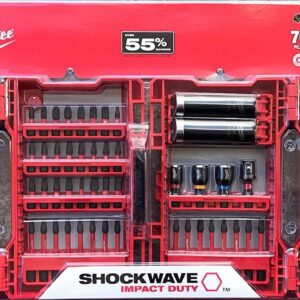 MILWAUKEE SHOCKWAVE 70-Piece Impact D