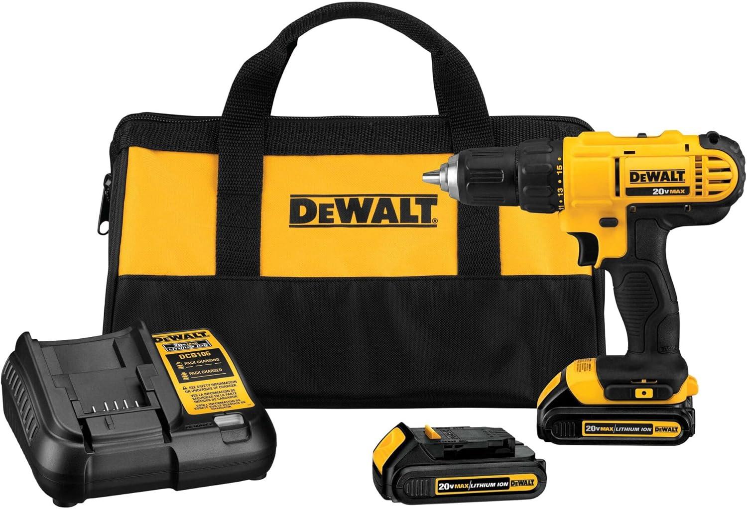 Why We Love the DEWALT 20V Max Cordless Drill/Driver Kit 1 Why We Love the DEWALT 20V Max Cordless Drill/Driver Kit