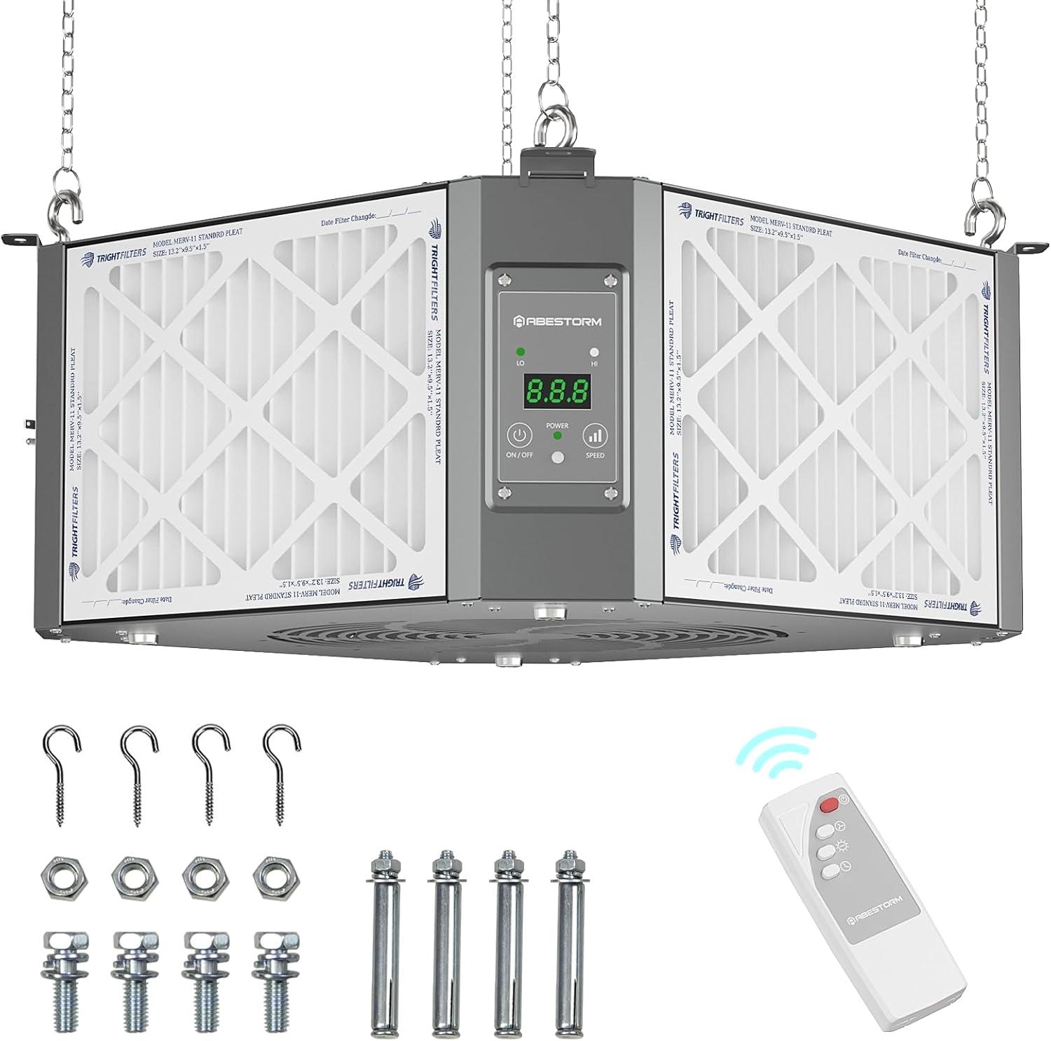 How We Improved Our Workshop Air with ABESTORM DecDust 1350