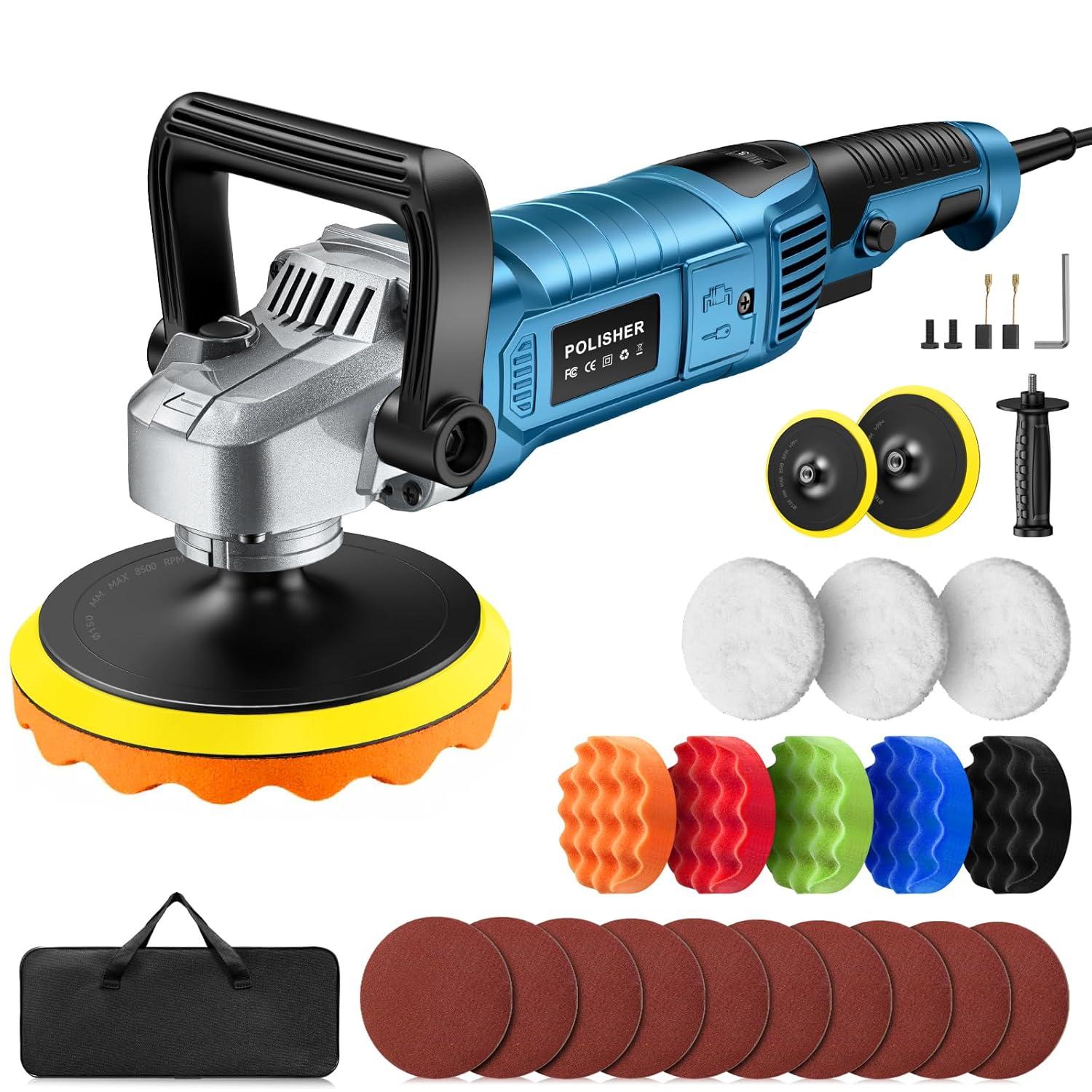 Why We Love the 1600W Buffer Polisher Kit for Perfect Car Care 1 Why We Love the 1600W Buffer Polisher Kit for Perfect Car Care