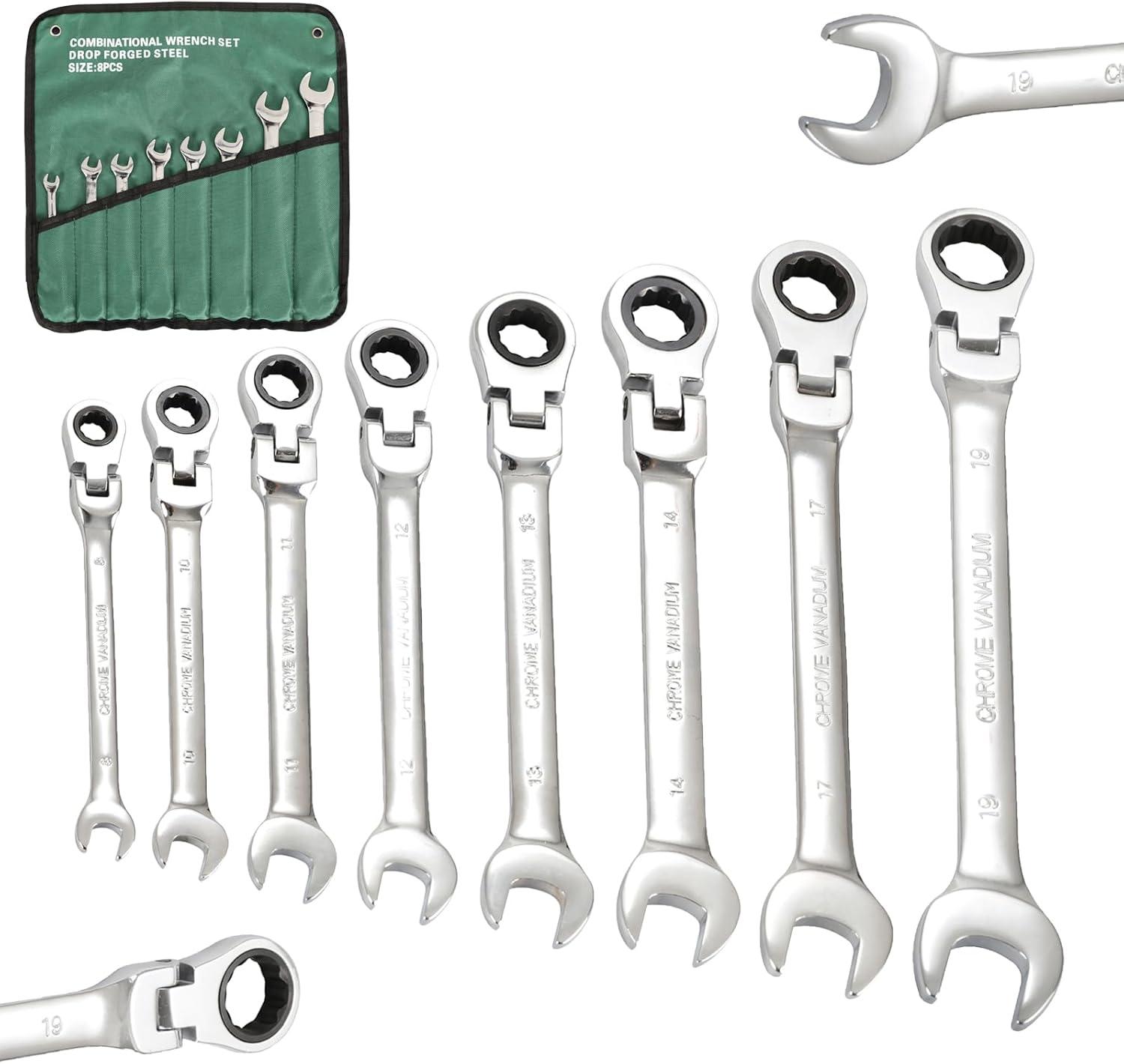Our Review of the Flex-Head Ratcheting Wrench Set: Durable & Versatile