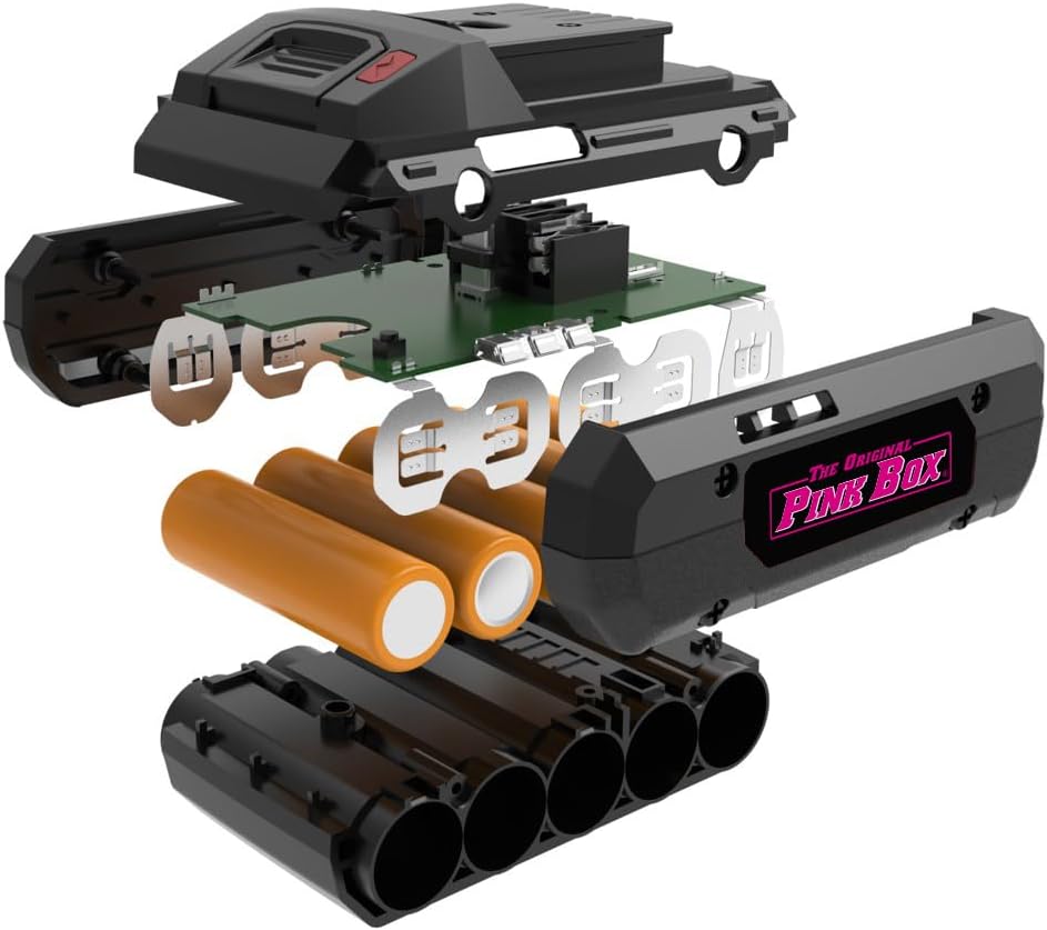 20V Pink Cordless Detail Sander Kit w/ Brushless Motor & 2Ah Battery 12 20V Pink Cordless Detail Sander Kit w/ Brushless Motor & 2Ah Battery - Image 12