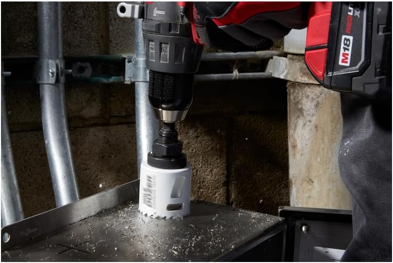 Milwaukee 2-Inch Carbide Teeth Hole Saw for Precise Metal & Wood Cutting 3 Milwaukee 2-Inch Carbide Teeth Hole Saw for Precise Metal & Wood Cutting - Image 3