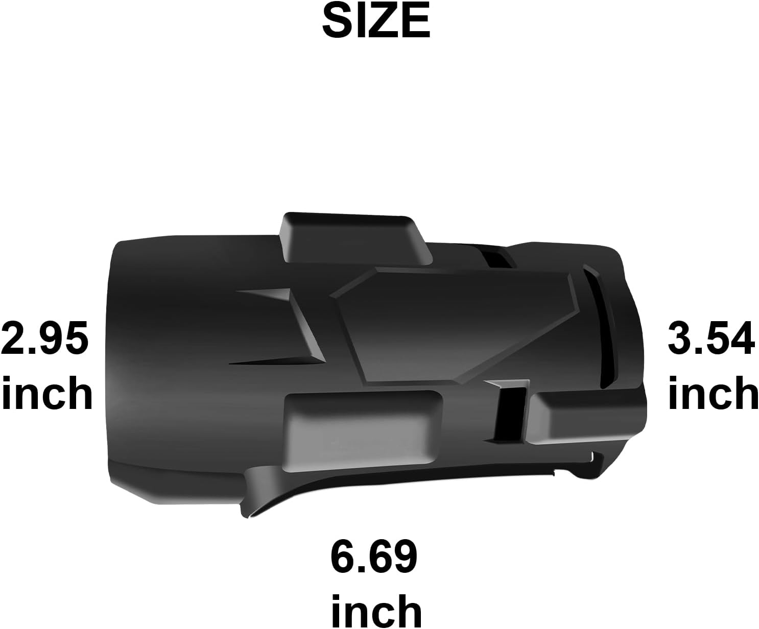 M18 FUEL Protective Boot for 1/2" High Torque Impact Wrench 49-16-2967 3 M18 FUEL Protective Boot for 1/2" High Torque Impact Wrench 49-16-2967 - Image 3
