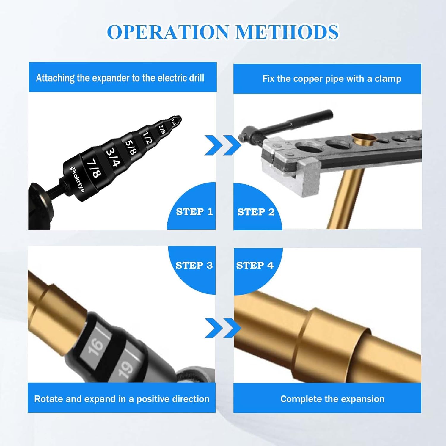 6-in-1 HVAC Repair Kit: Swage, Drill, Flaring Tool for AC Copper Pipes 7 6-in-1 HVAC Repair Kit: Swage, Drill, Flaring Tool for AC Copper Pipes - Image 7