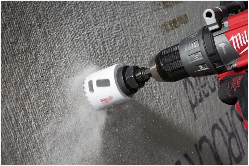 Milwaukee 2-Inch Carbide Teeth Hole Saw for Precise Metal & Wood Cutting 4 Milwaukee 2-Inch Carbide Teeth Hole Saw for Precise Metal & Wood Cutting - Image 4