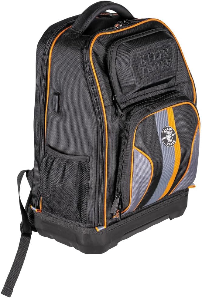 Klein Tools Tech Backpack: 28-Pocket Pro Tool Bag with Charging Port 1 hvac tools clearance klein