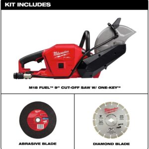 Milwaukee M18 FUEL 9″ Cordless Cut-Off Saw with ONE-KEY Digital Tool Tracking