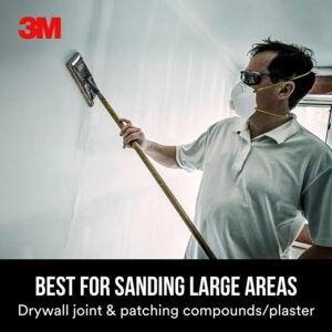 3M Drywall Sanding Sheets 120 Grit Pro-Pak | Long-Lasting, Tear-Resistant Sandpaper