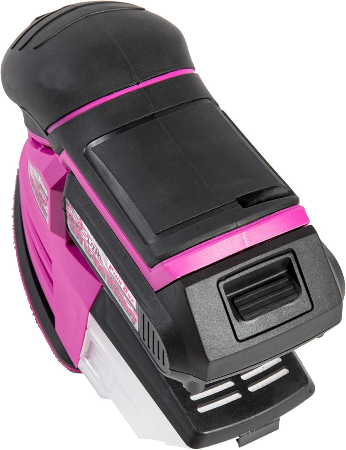 20V Pink Cordless Detail Sander Kit w/ Brushless Motor & 2Ah Battery 5 20V Pink Cordless Detail Sander Kit w/ Brushless Motor & 2Ah Battery - Image 5