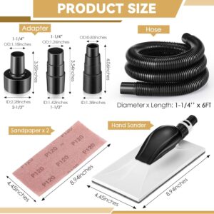 Enhon Drywall Vacuum Sander: Dust-Free Hand Tool with 6ft Hose