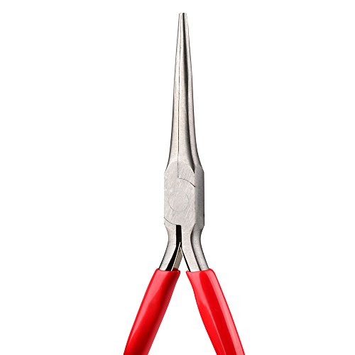 6" Extra Long Needle Nose Pliers - Precision Dykes Grip Tool 2 6" Extra Long Needle Nose Pliers - Precision Dykes Grip Tool - Image 2