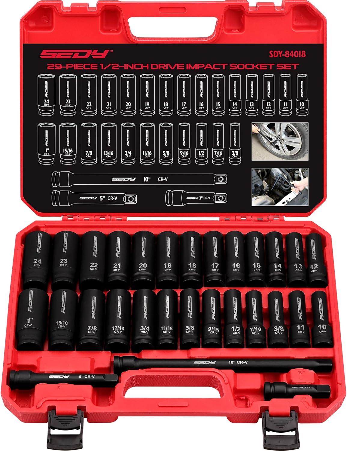 Why We Love Our 29-Piece 1/2″ Drive Impact Socket Set