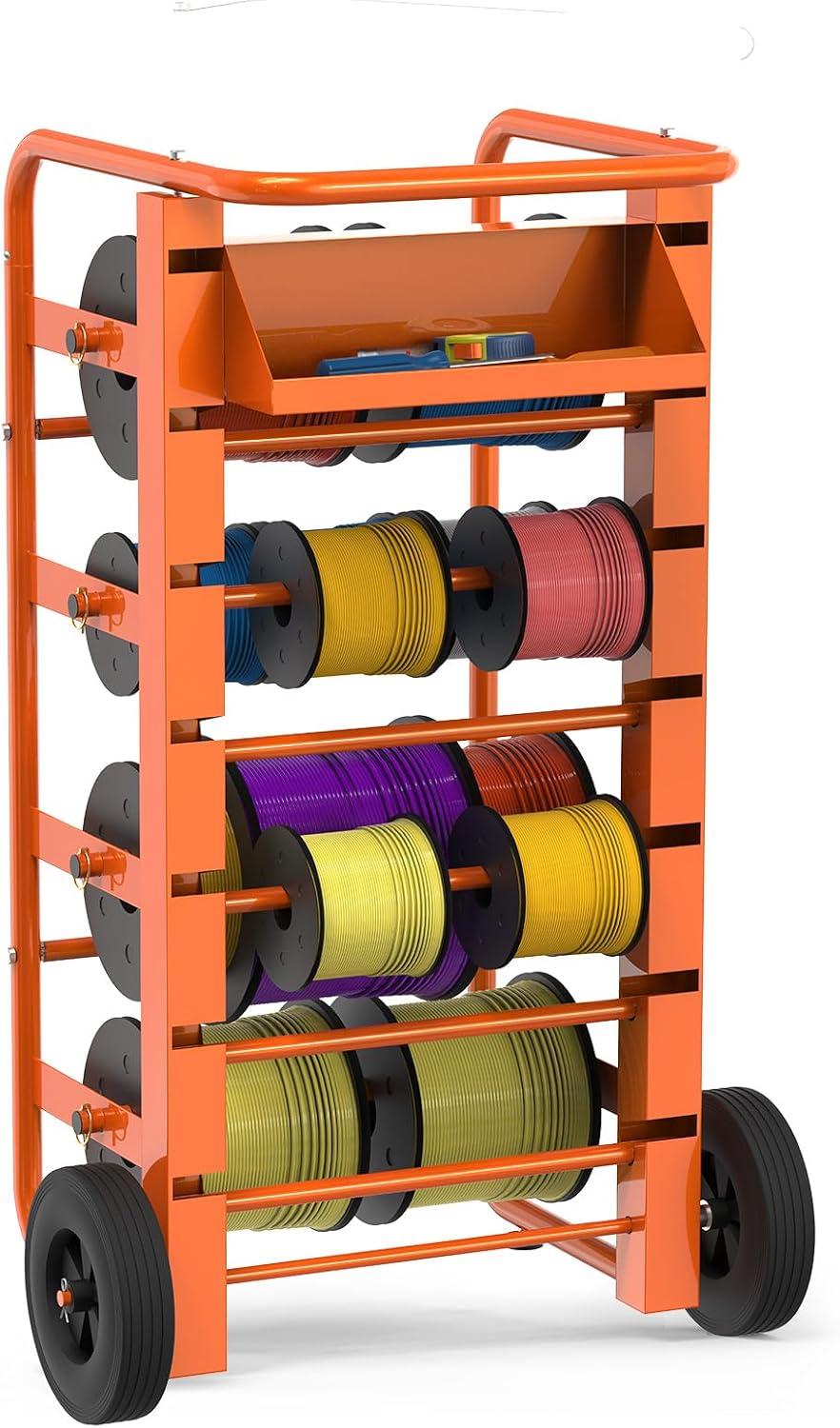 How We Stay Organized with the GARVIN Wire Spool Rack